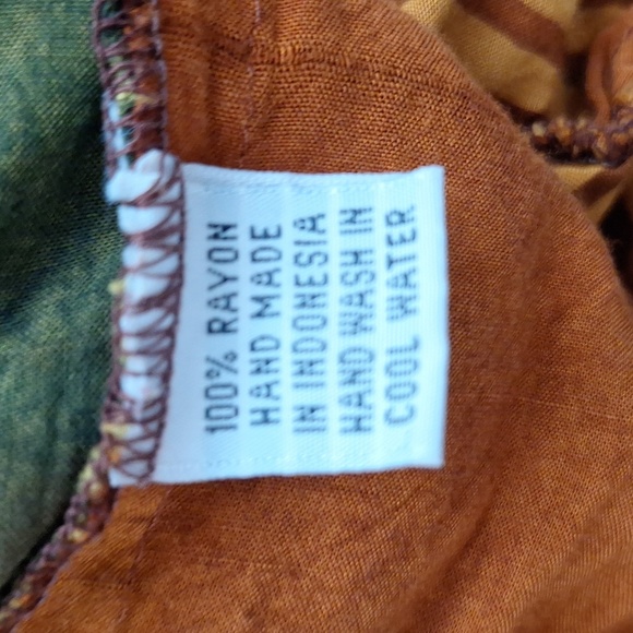 Silver Moon Creations Maui Babydoll Academia W/Pockets Mini Dress Size S - Picture 12 of 14